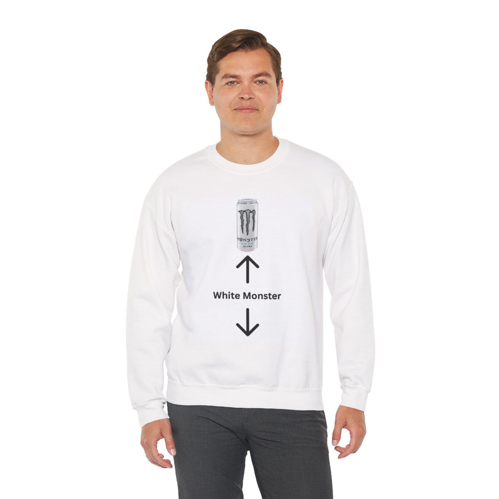 White Monster Sweatshirt