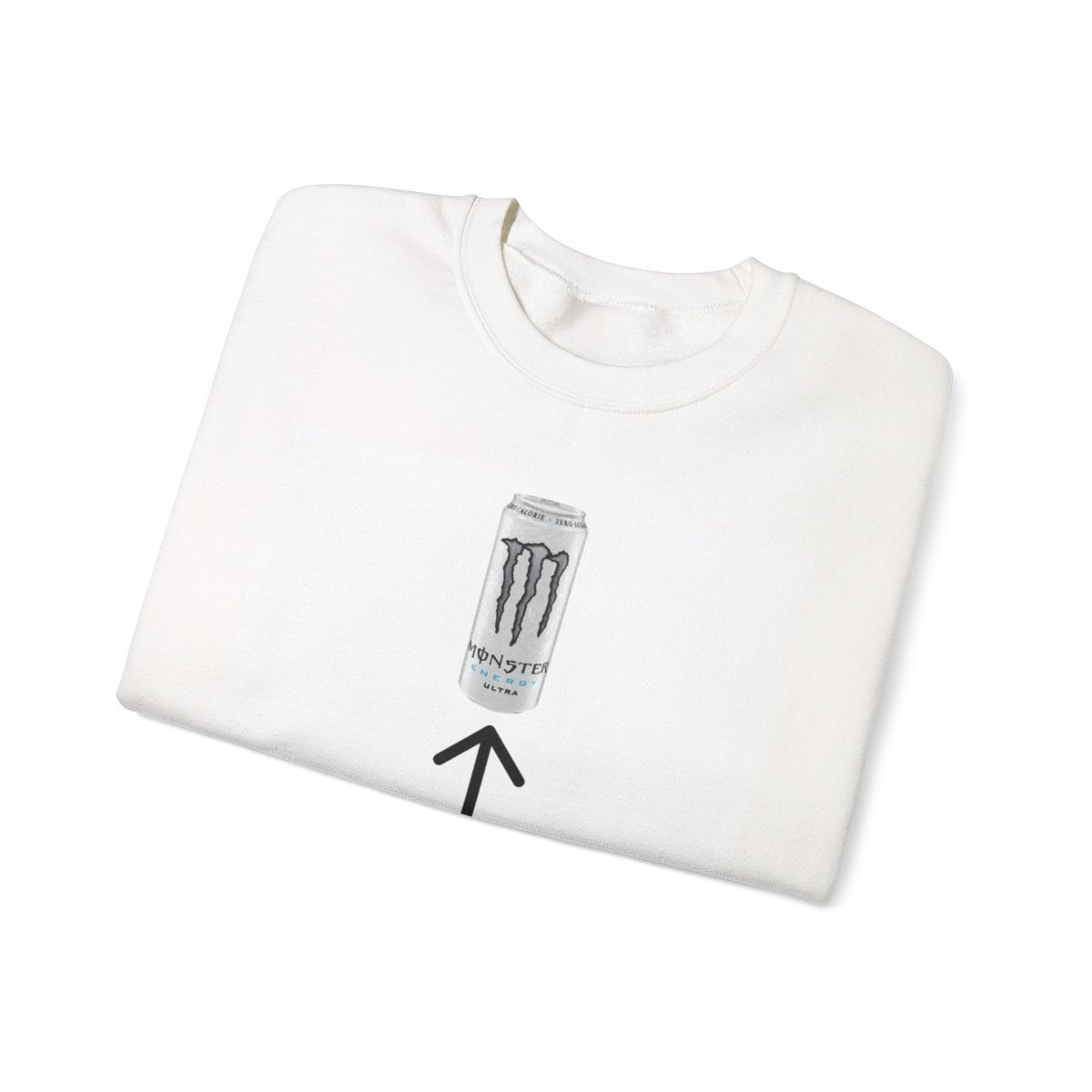 White Monster Sweatshirt