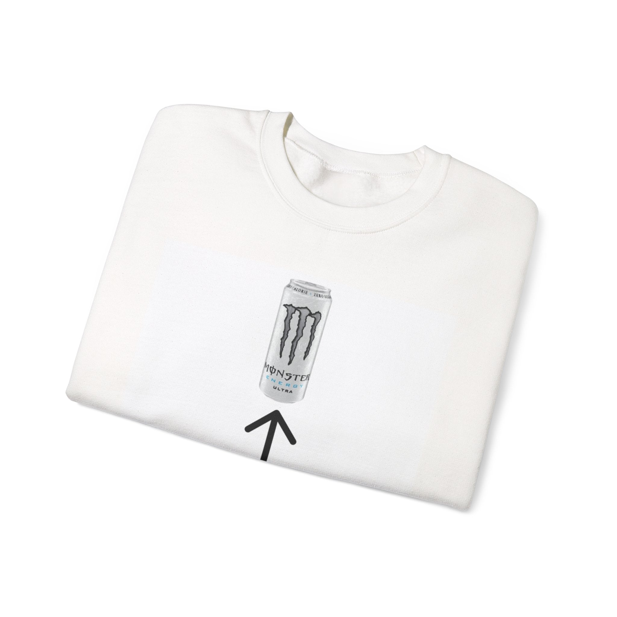 White Monster Sweatshirt
